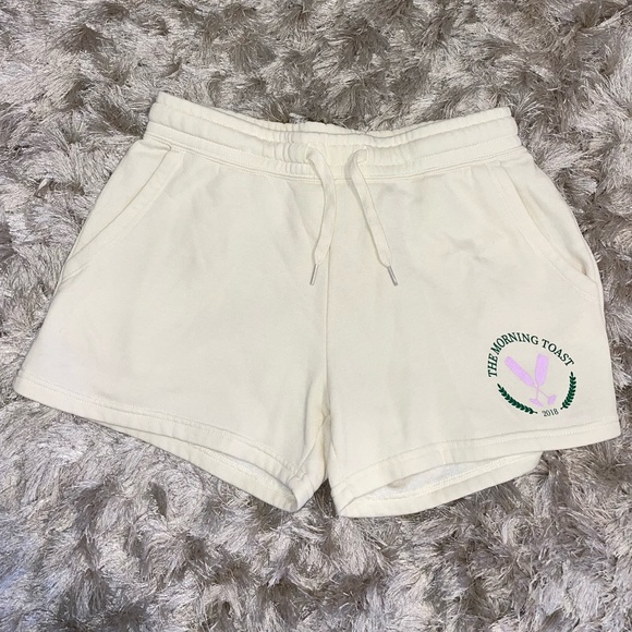 The Morning Toast Weekday Club Bone Shorts - Picture 4 of 7